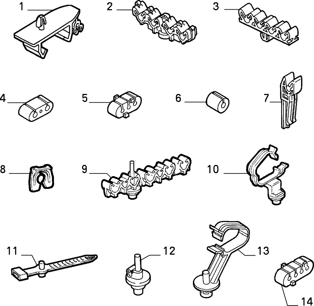 BRAKING SYSTEM FIXINGS 6