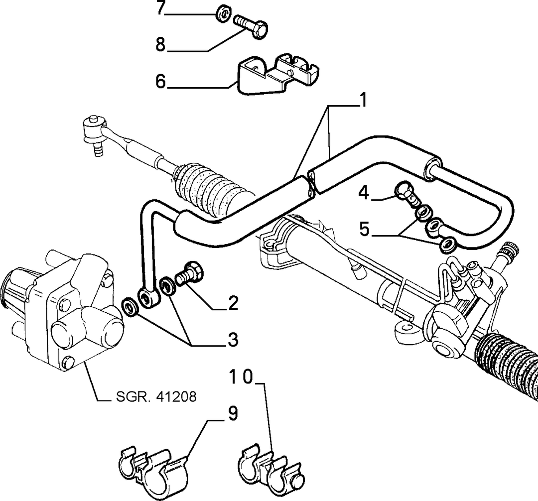 POWER STEERING HYDRAULIC SYSTEM 14