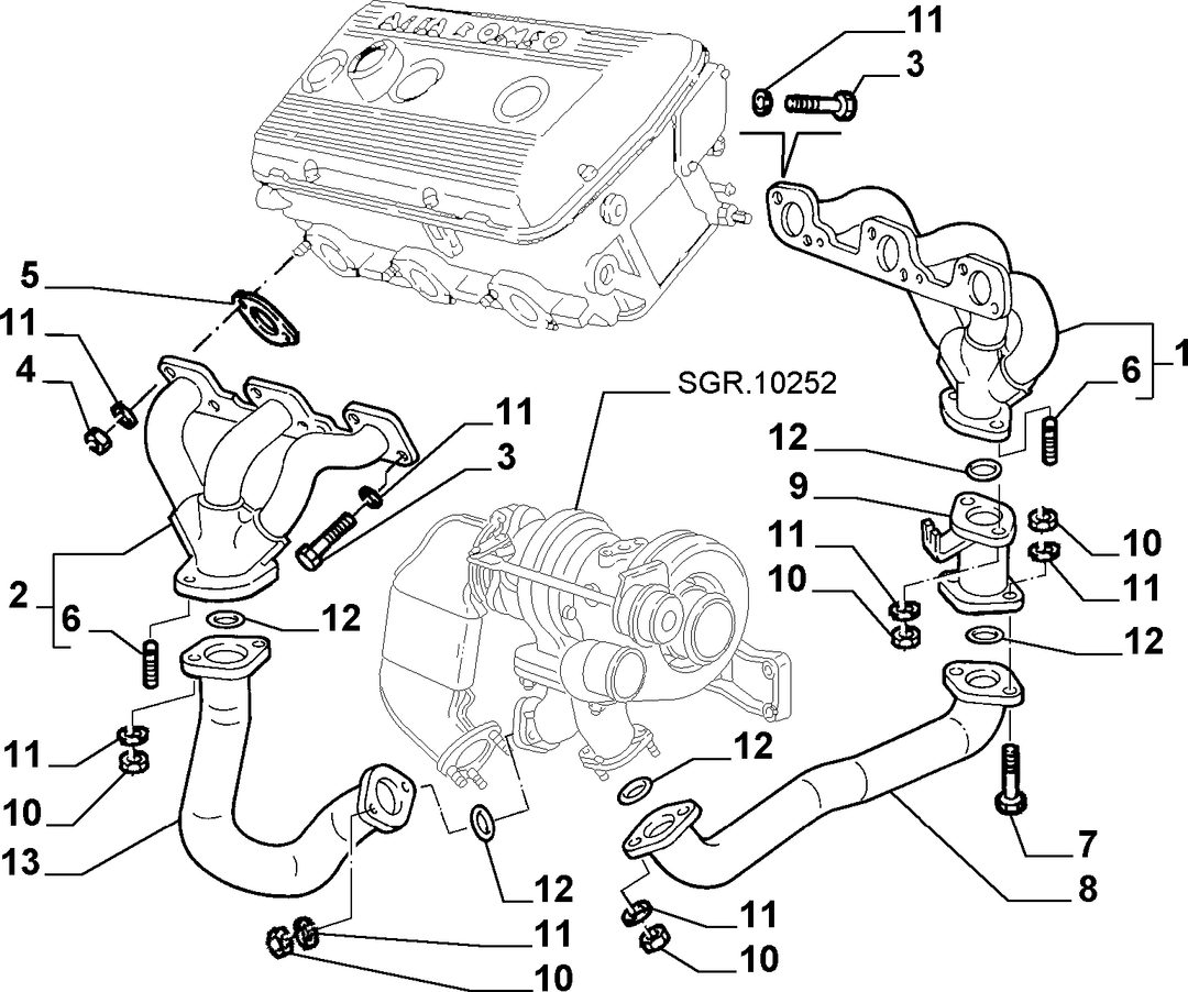 EXHAUST MANIFOLD 3