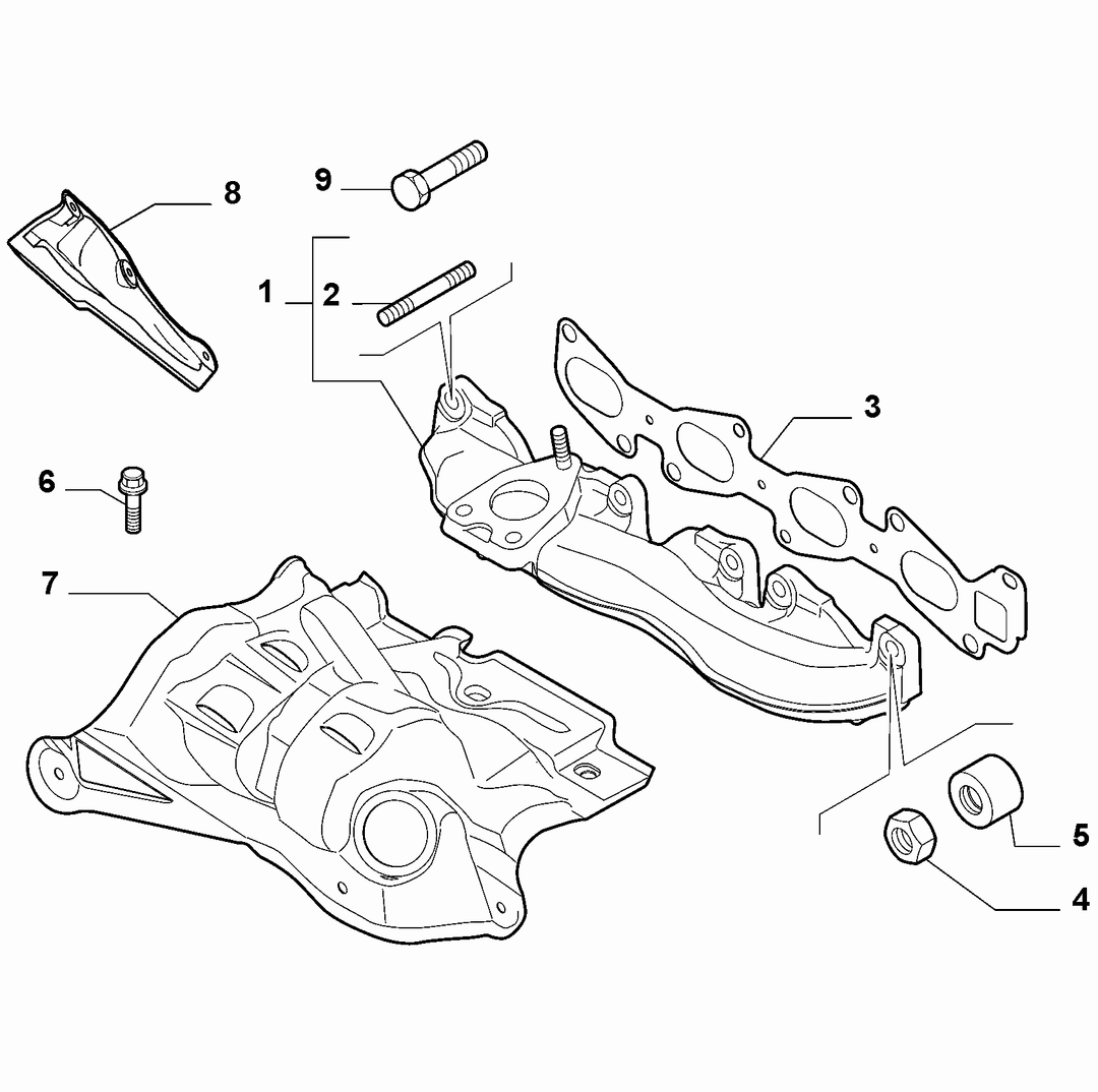 EXHAUST MANIFOLD 2
