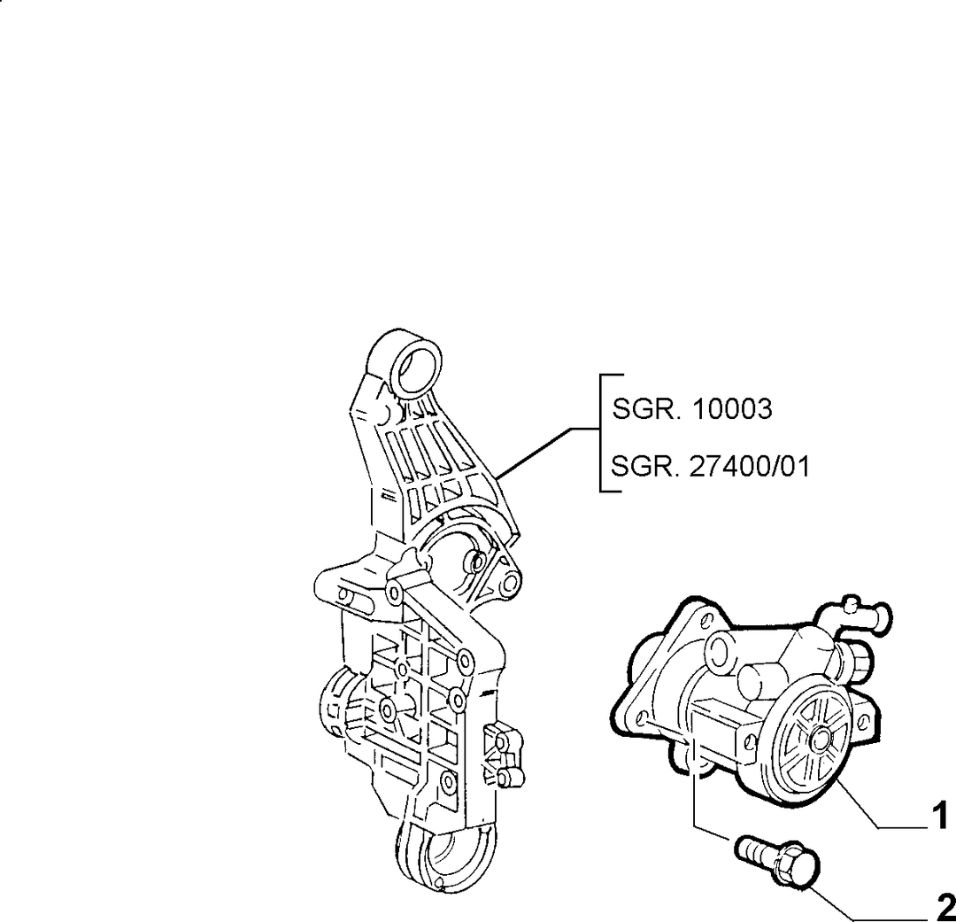 POWER STEERING PUMP 3