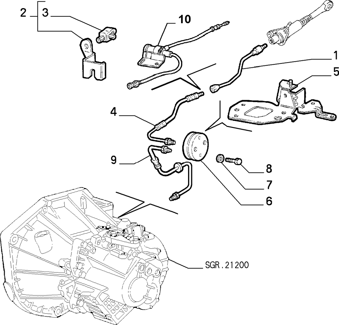 CLUTCH RELEASE HYDRAULIC CONTROL 4