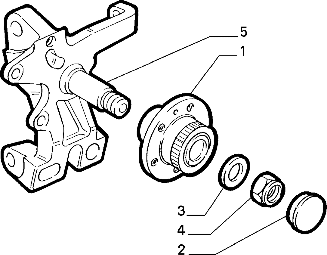 REAR STUB SHAFT 