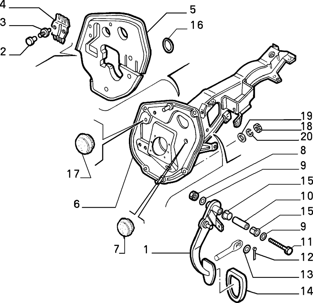 BRAKE PEDAL CONTROL 4