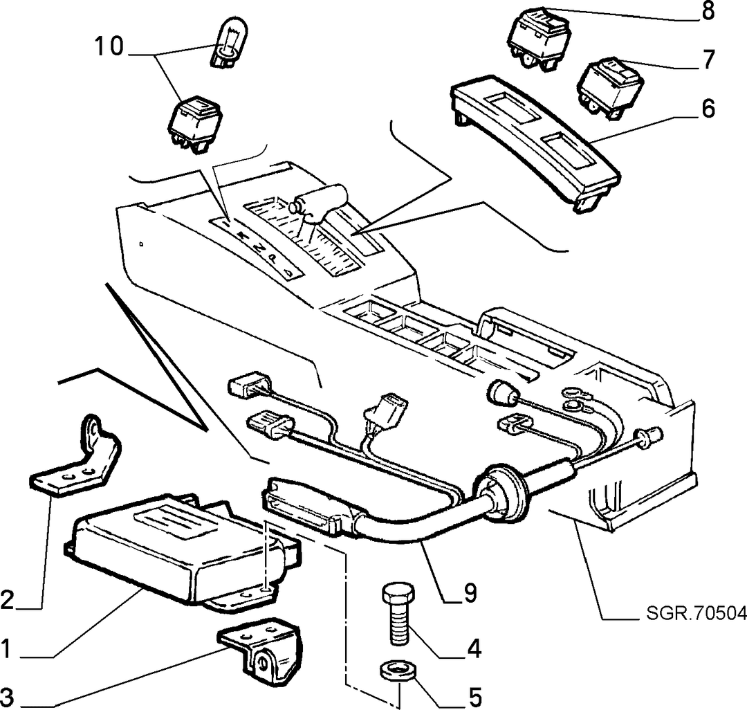 AUTOMATIC TRANSMISSION OUTER CONTROLS 3