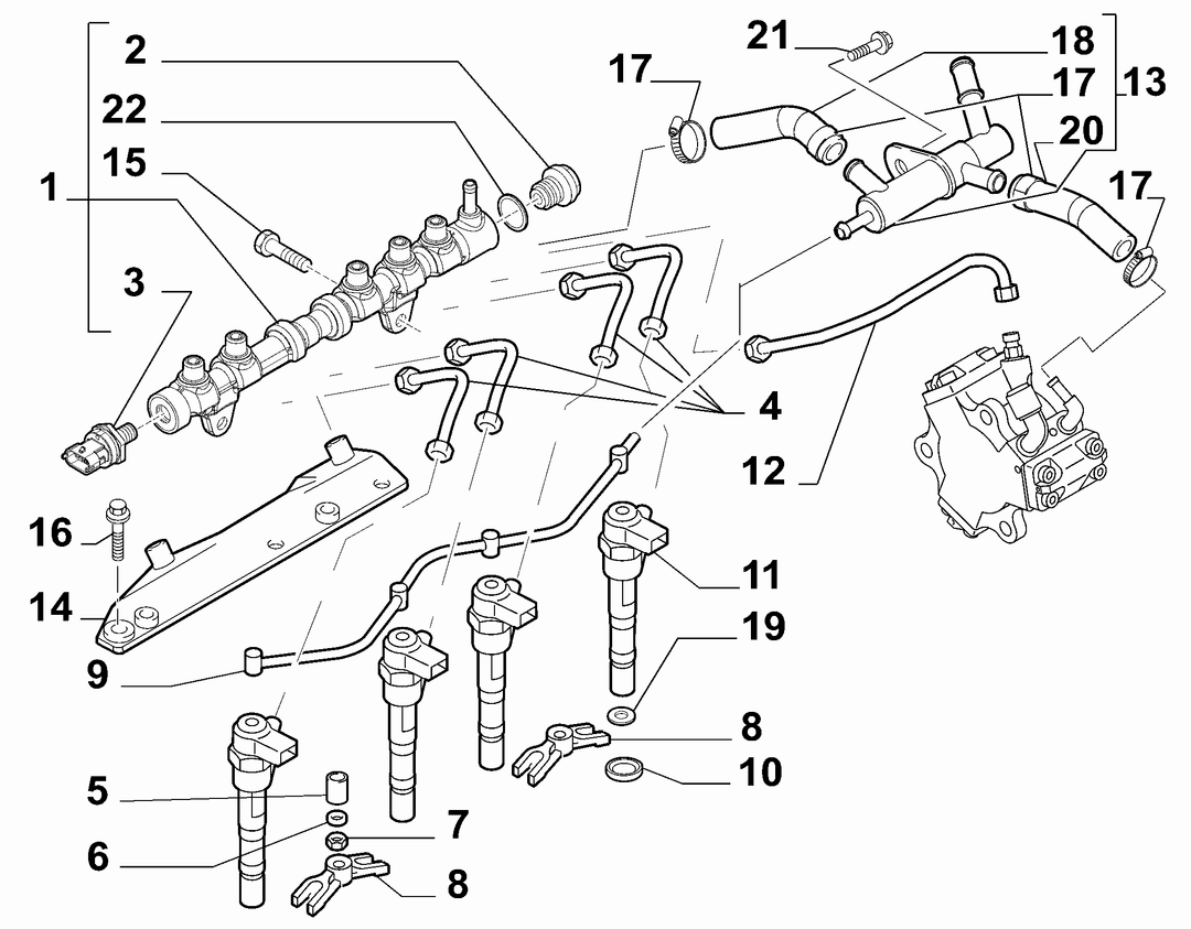 HYDRAULIC COUNTER AND INJECTORS 1