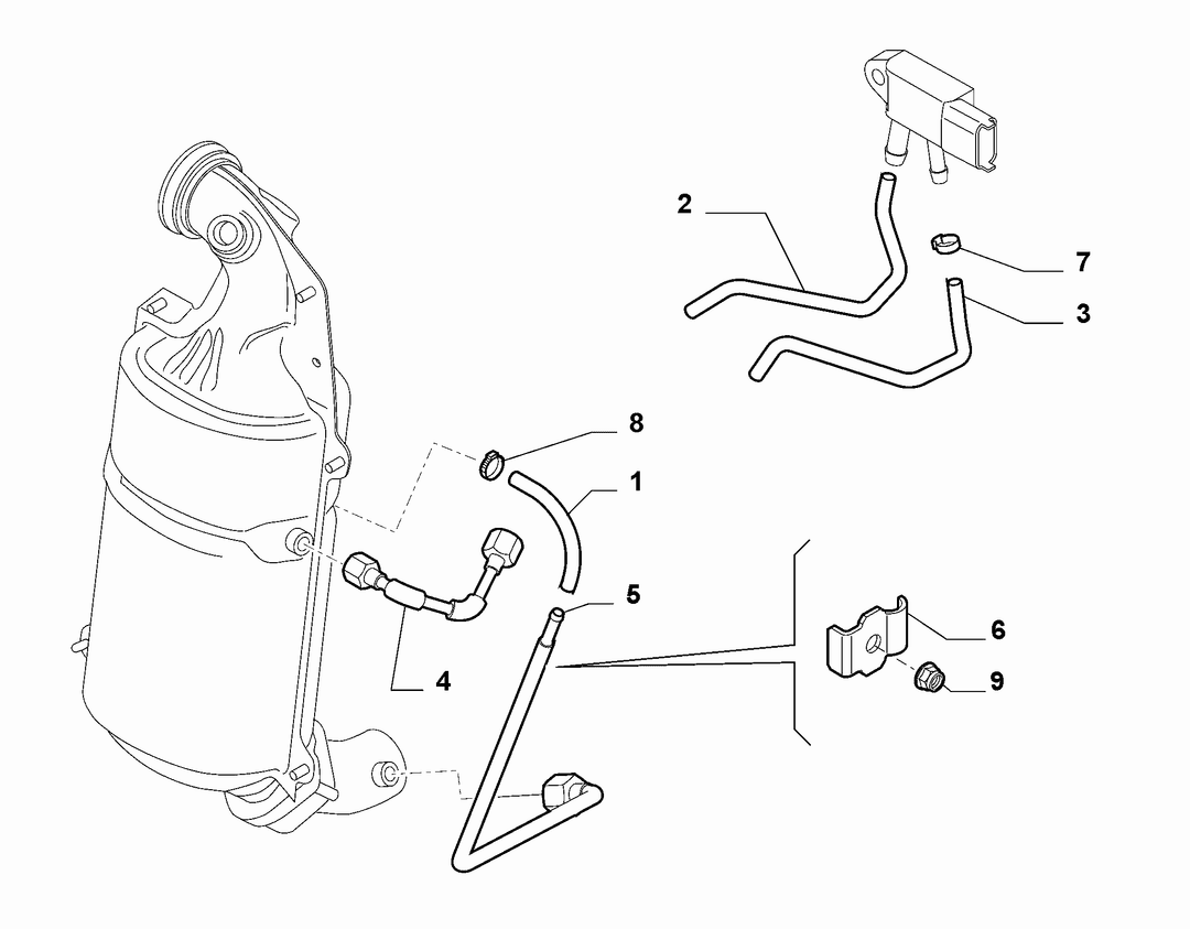 PRESSURE SENSOR PIPING