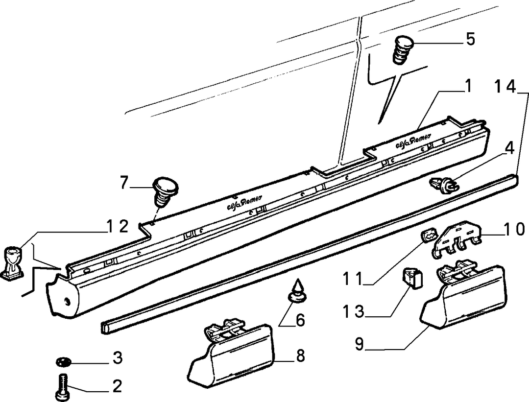 EXTERNAL MOLDINGS AND GASKETS 9