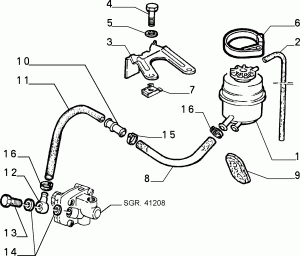 POWER STEERING HYDRAULIC SYSTEM