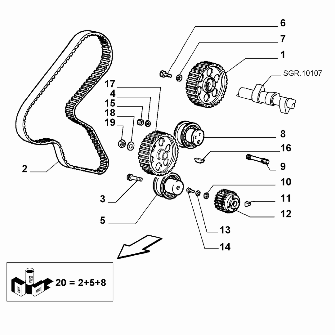 CAMSHAFT DRIVE 11
