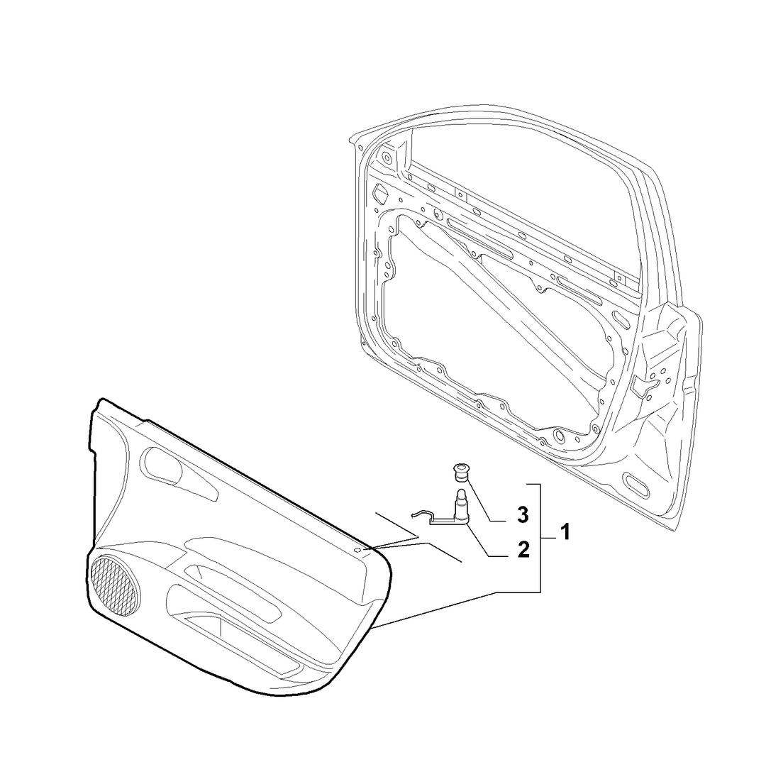 INTERIOR PANELS FOR FRONT SIDE DOORS 10