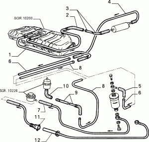 FUEL TANK PIPING