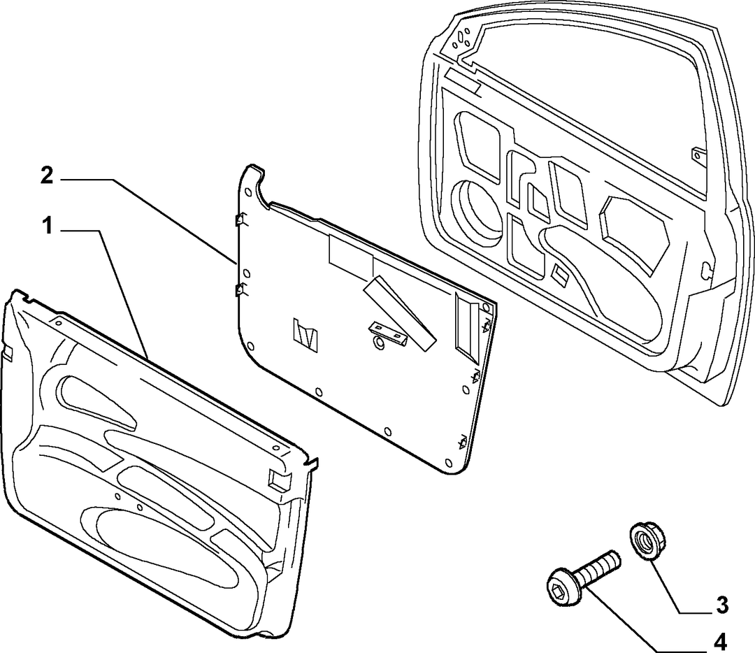 INTERIOR PANELS FOR FRONT SIDE DOORS 6