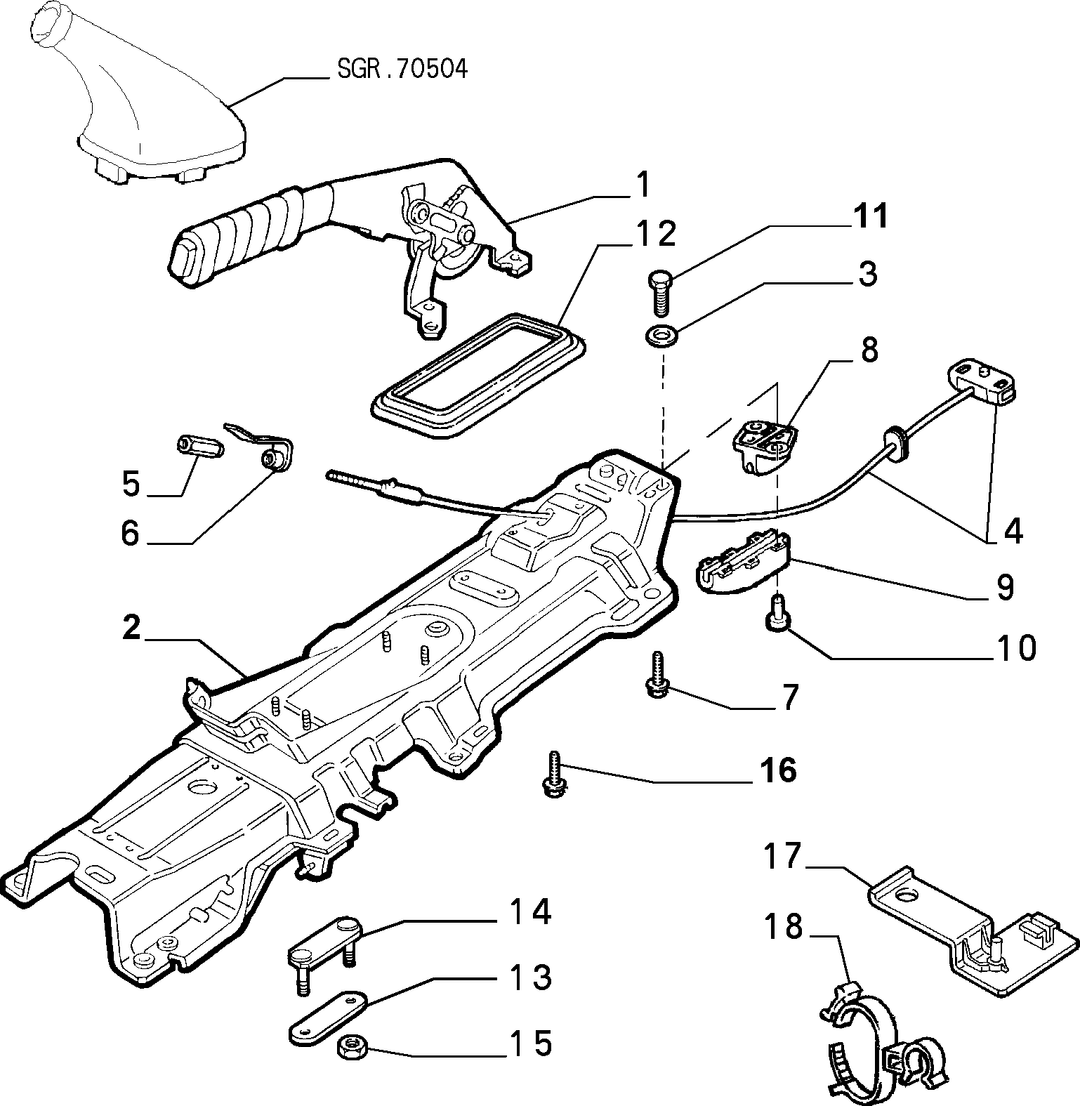 BRAKE HAND CONTROL  1