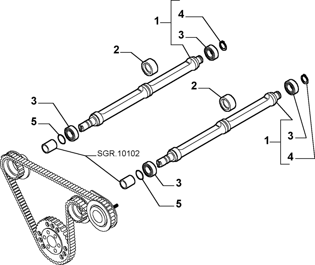 VARIOUS CONTROLS (BELTS AND PULLEYS) 3