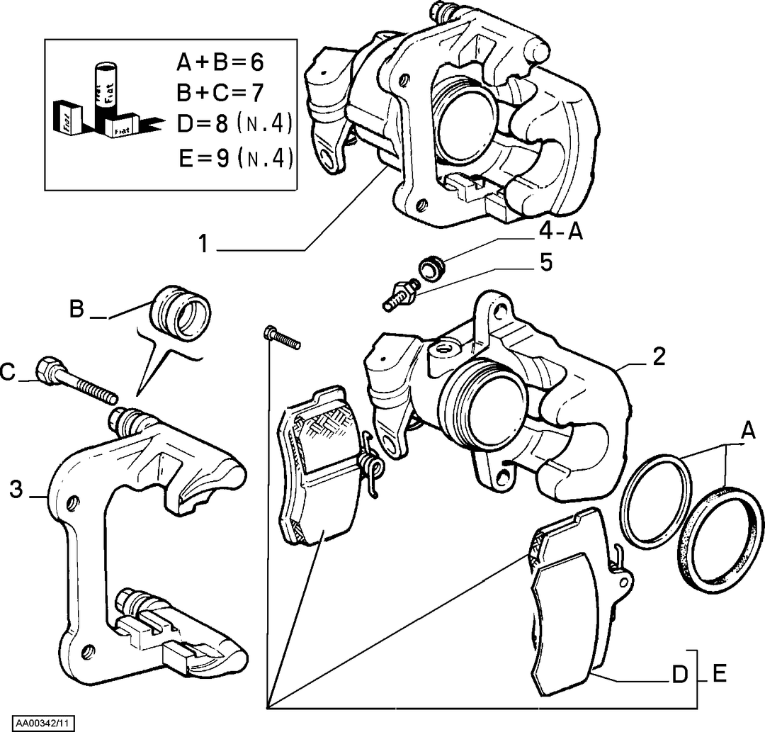 REAR CALIPER 4