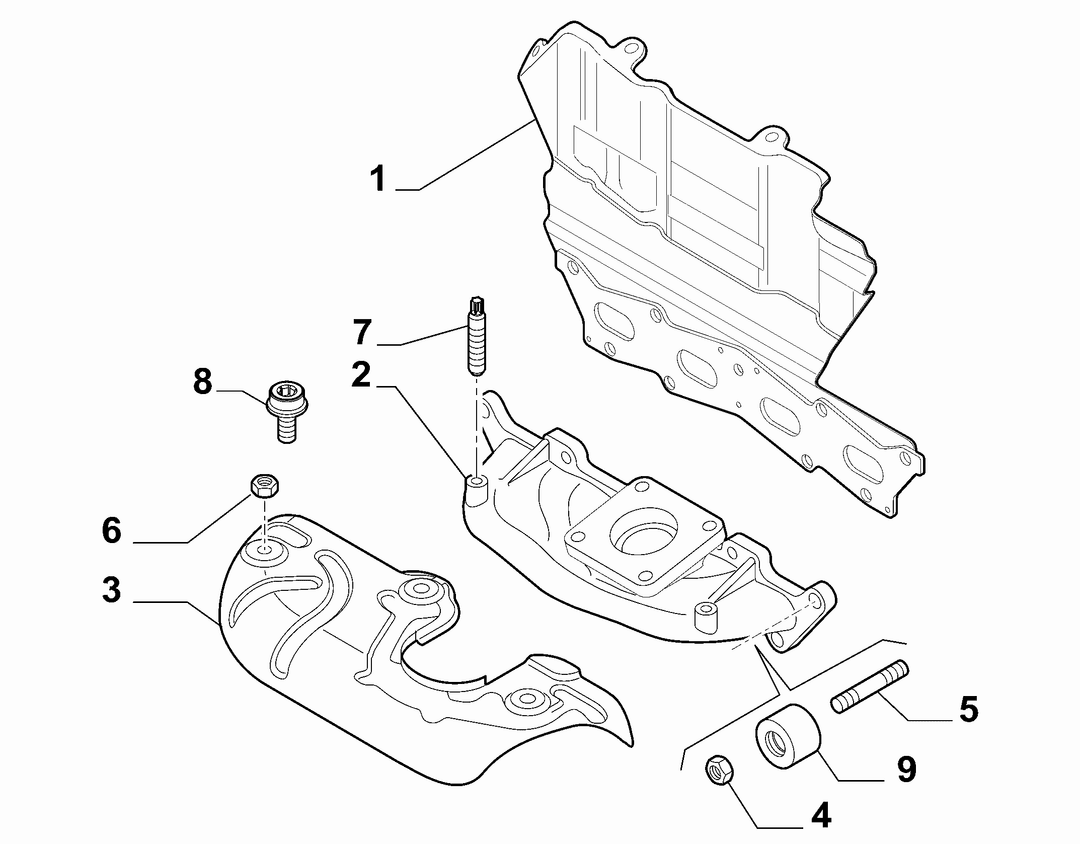 EXHAUST MANIFOLD 3
