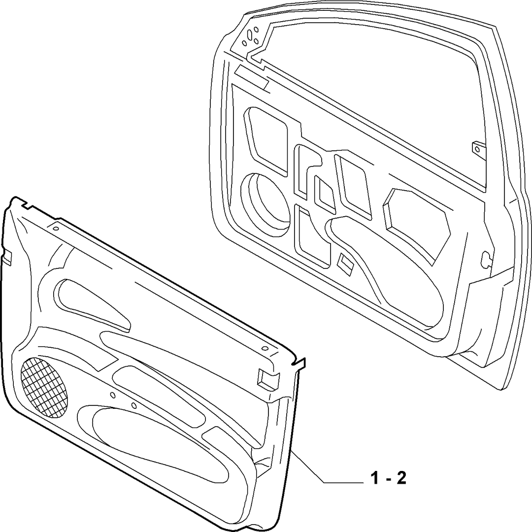 INTERIOR PANELS FOR FRONT SIDE DOORS 15