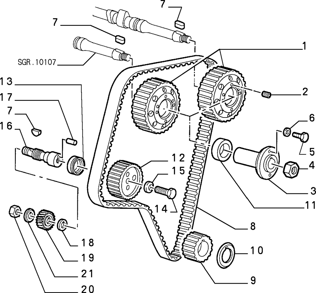CAMSHAFT DRIVE 4