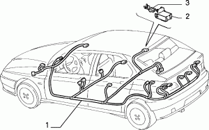 CABLE HARNESS (REAR SEAT)