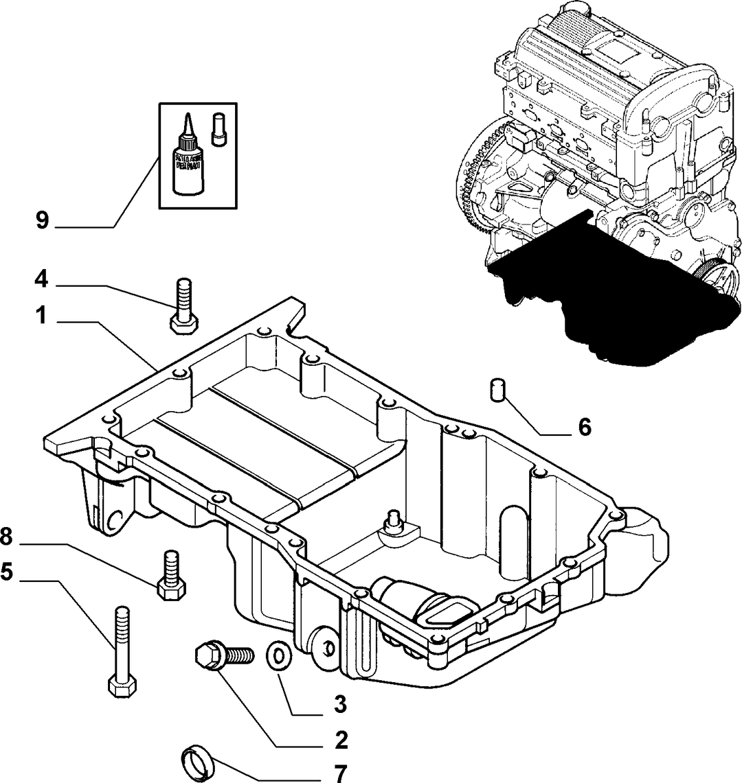 BLOCK SUMP AND COVERS 3