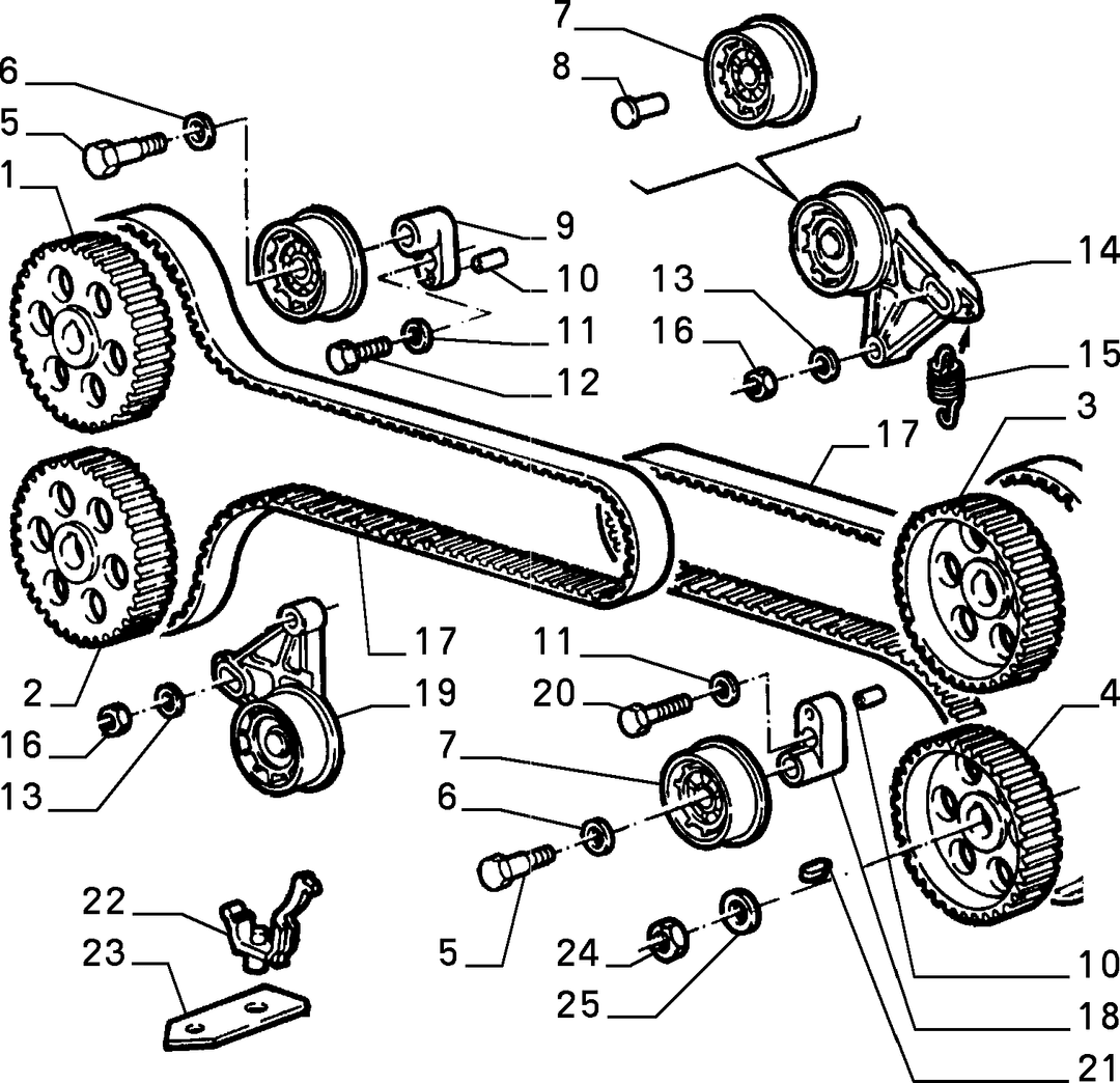 CAMSHAFT DRIVE 4