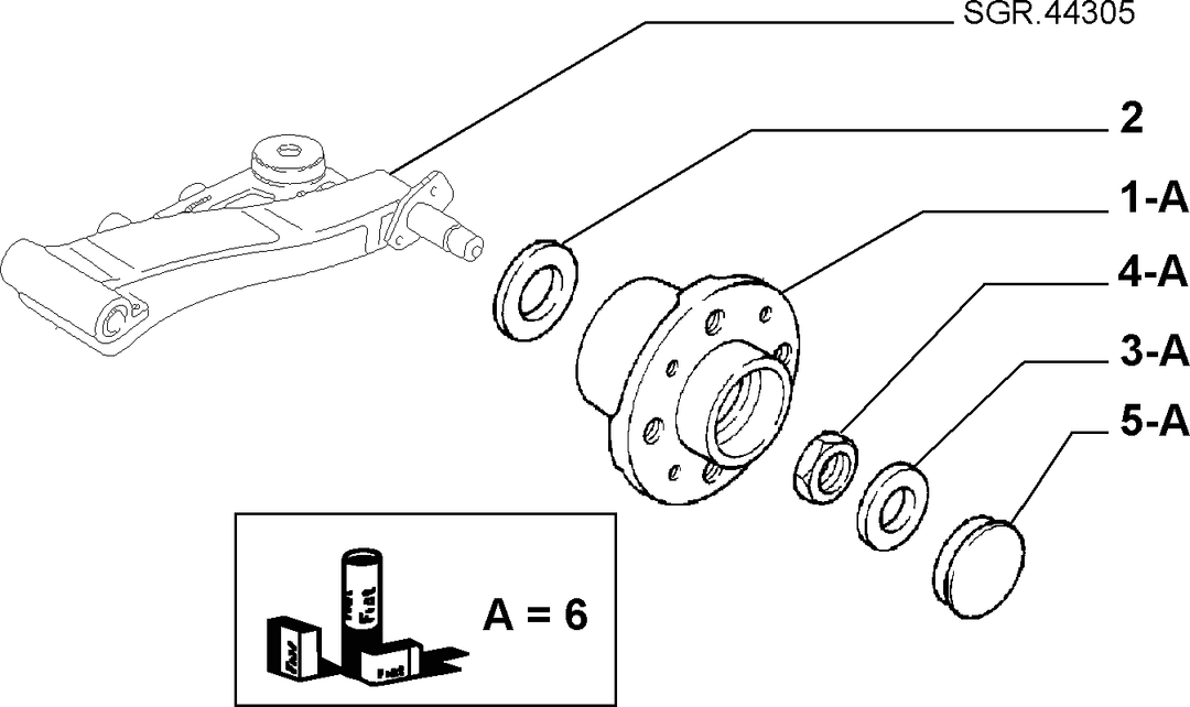 REAR STUB SHAFT 