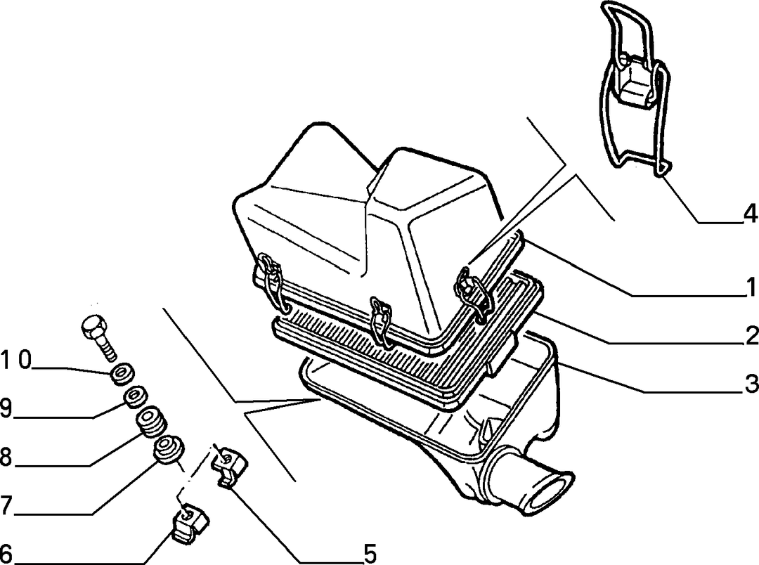 AIR FILTER AND PIPING 3