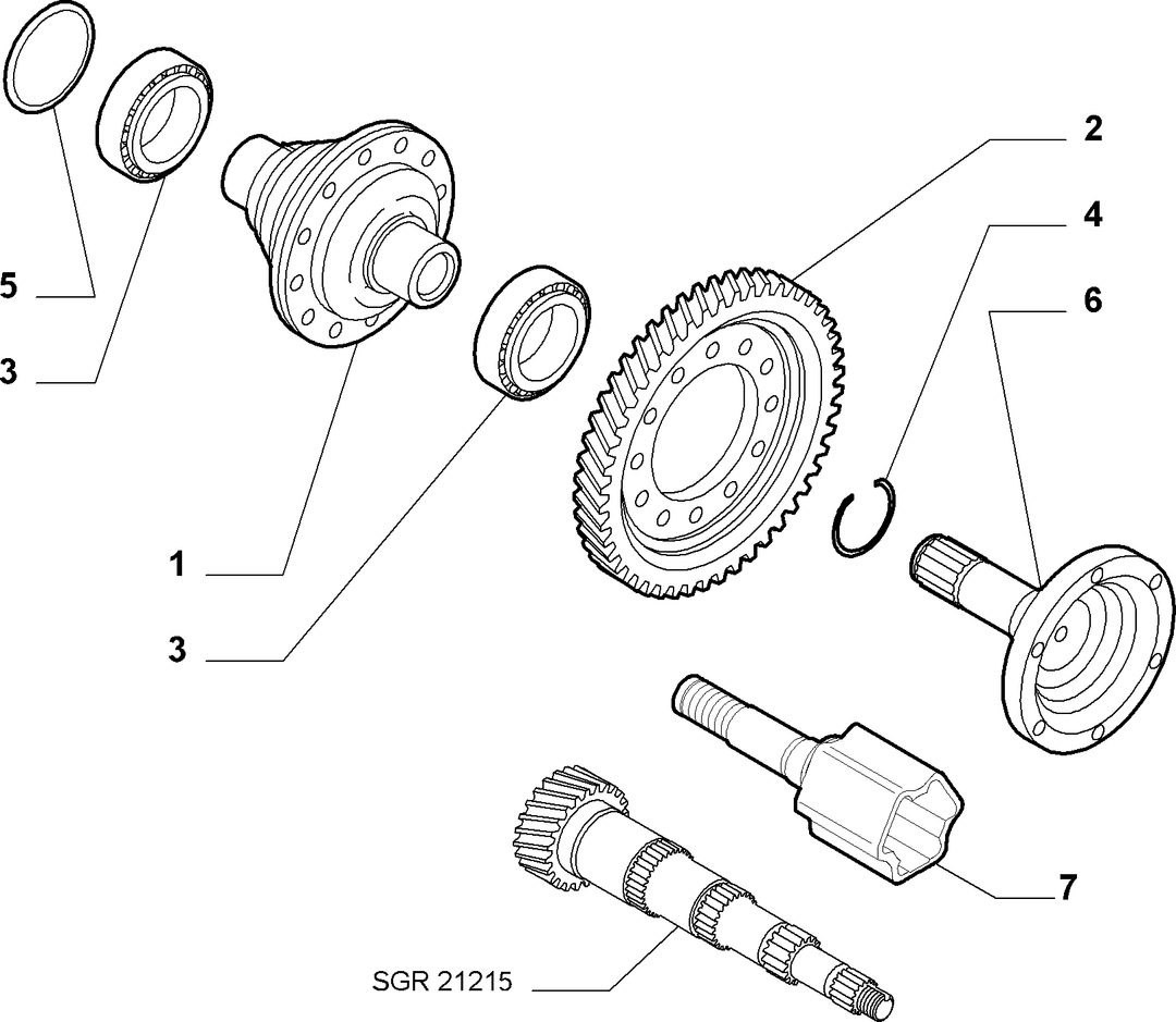 DIFFERENTIAL GEARS 9