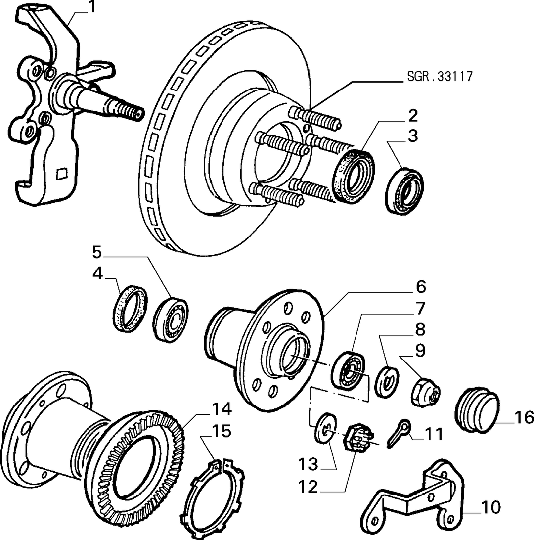 STEERING KNUCKLE 