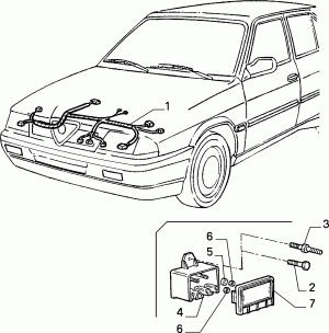 CABLE HARNESS (FRONT)