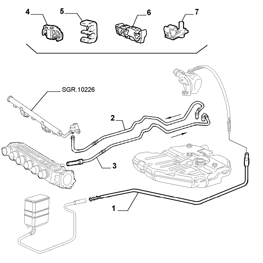 FUEL TANK PIPING 9