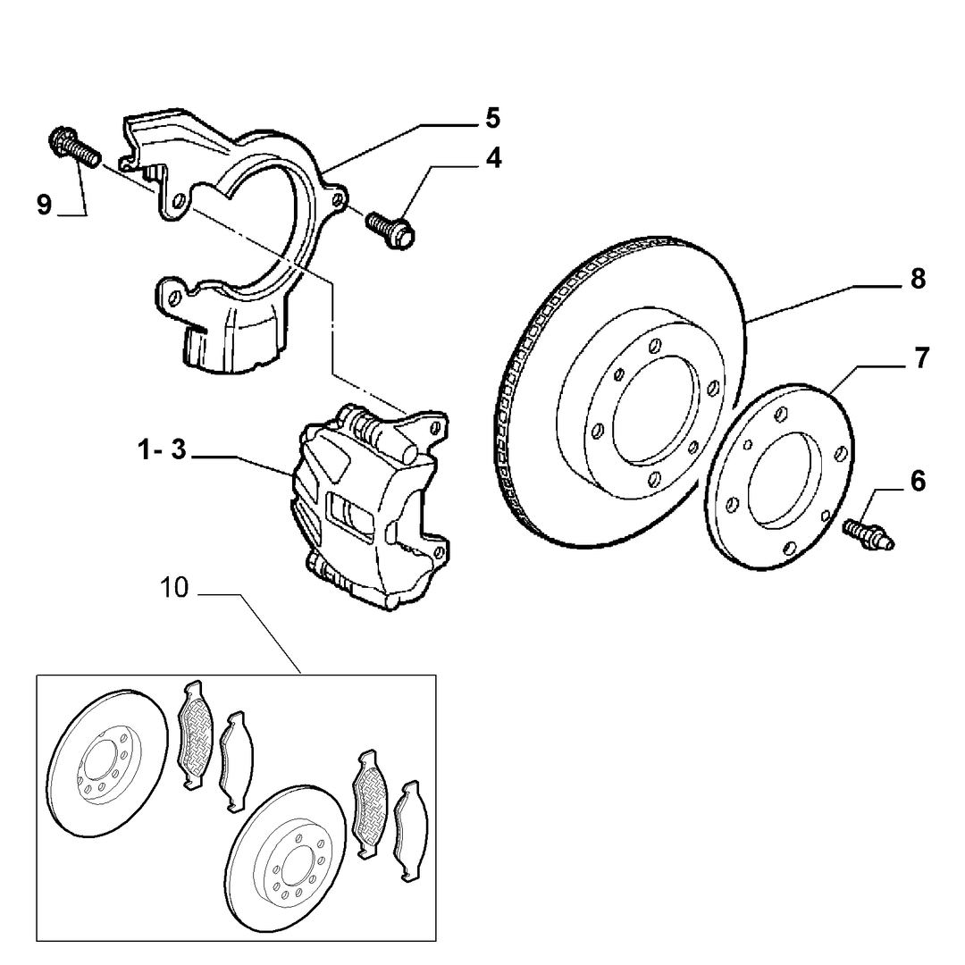 FRONT WHEEL BRAKES 3