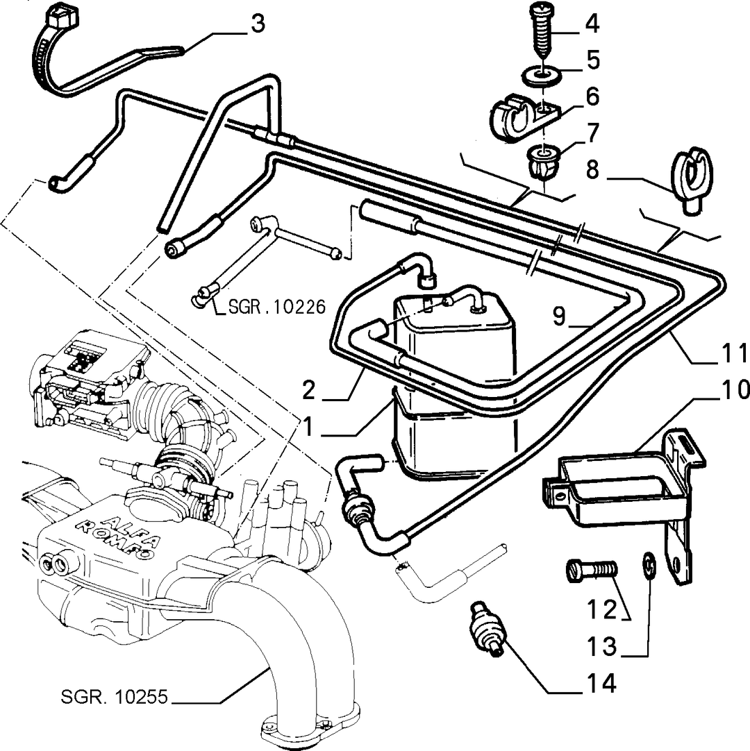 FUEL TANK PIPING 8