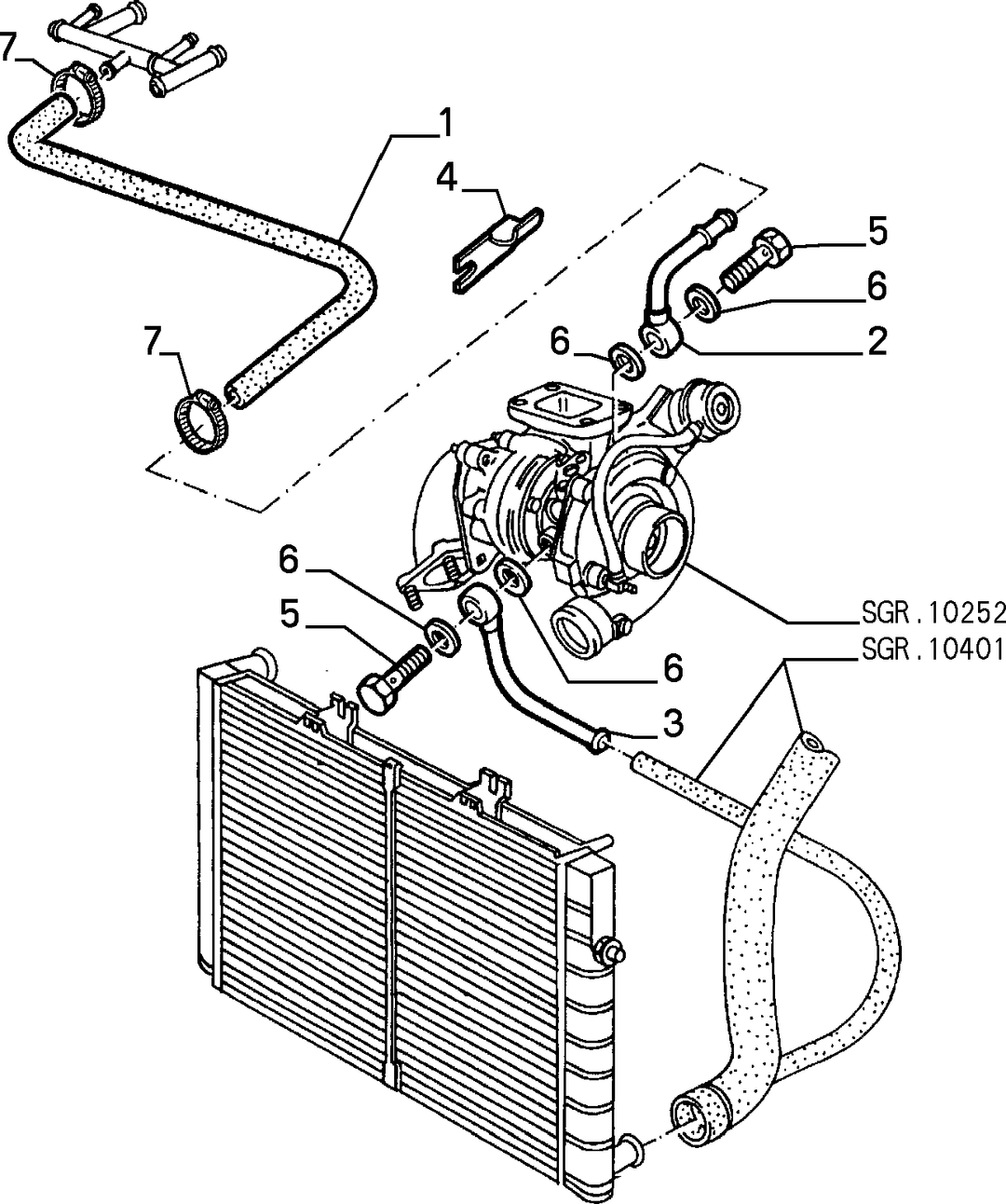 WATER PUMP AND LINES 4
