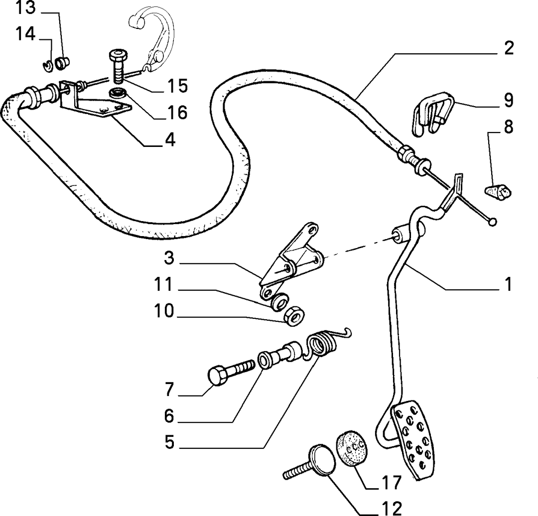 ACCELERATOR CONTROL LINKAGE 