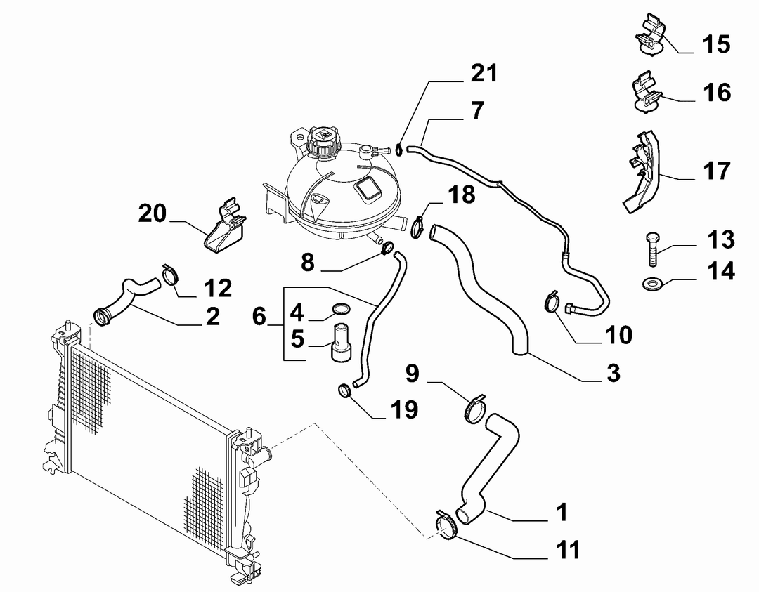 RADIATOR PIPING 2