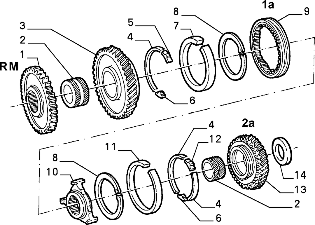 TRANSMISSION GEARS 6