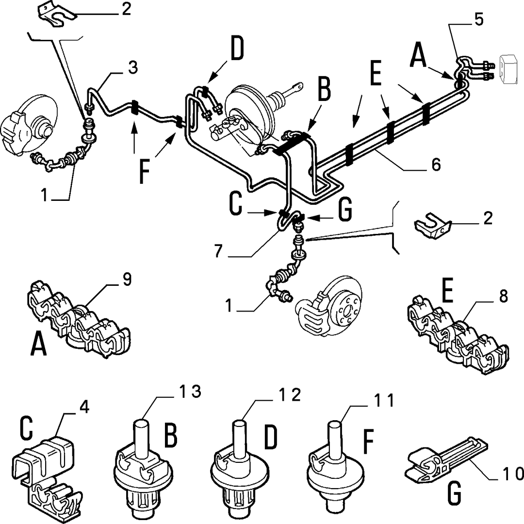 BRAKE HYDRAULIC SYSTEM  2