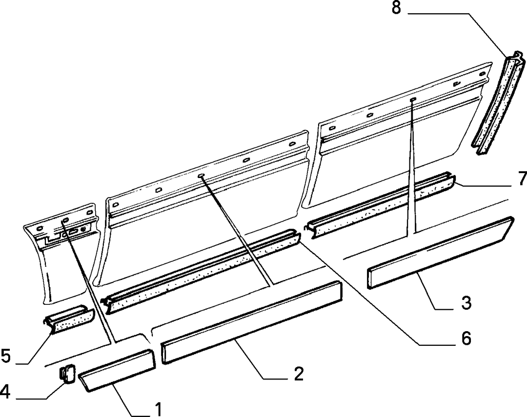 EXTERNAL MOLDINGS AND GASKETS 4