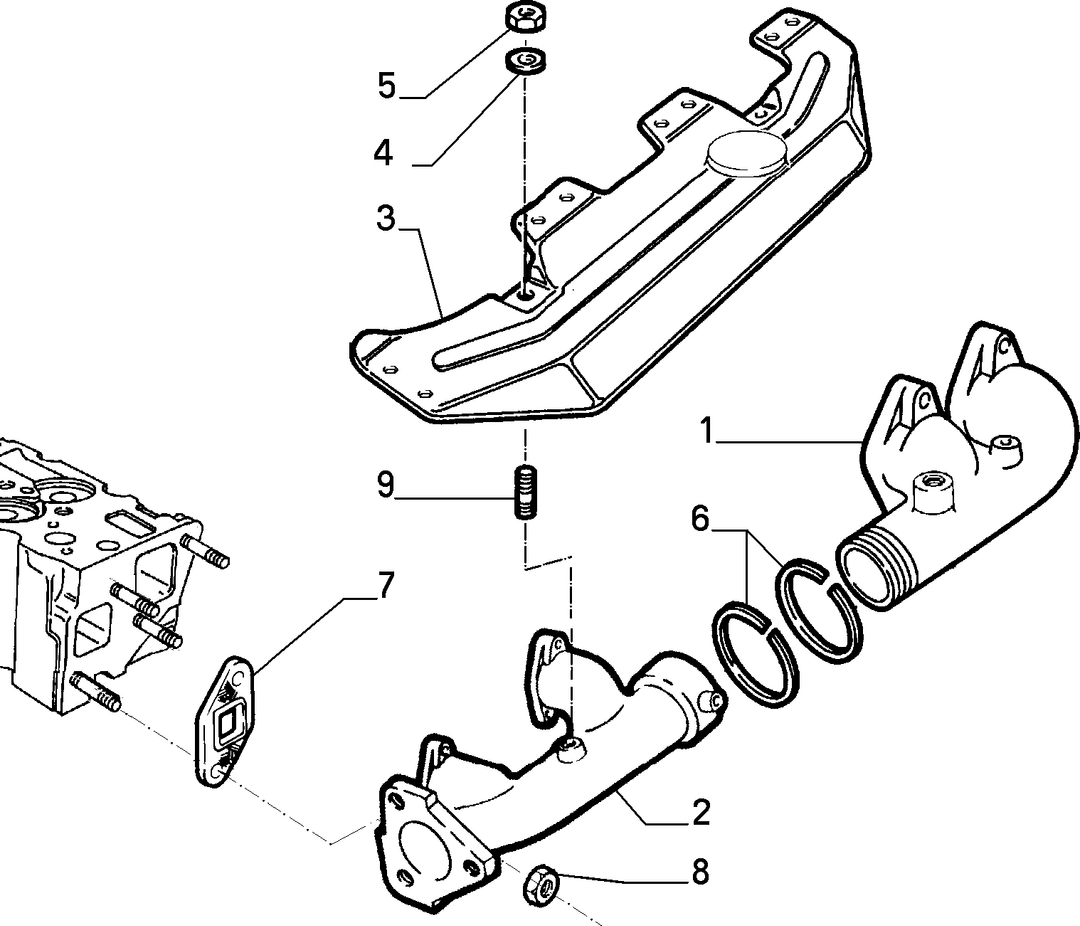 EXHAUST MANIFOLD 4