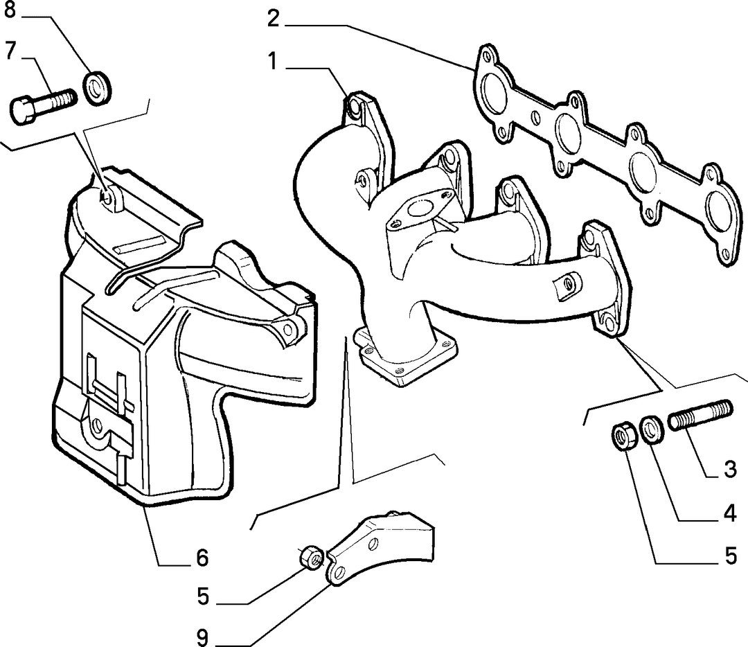 EXHAUST MANIFOLD 2
