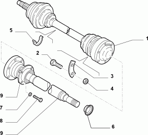 AXLE SHAFTS