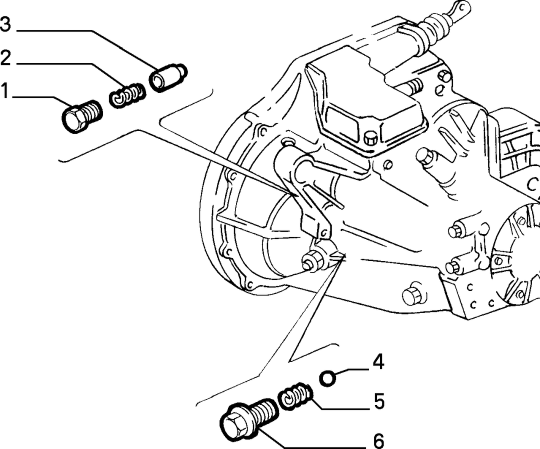 TRANSMISSION AND DIFFERENTIAL UNIT, CASING AND COVERS 6