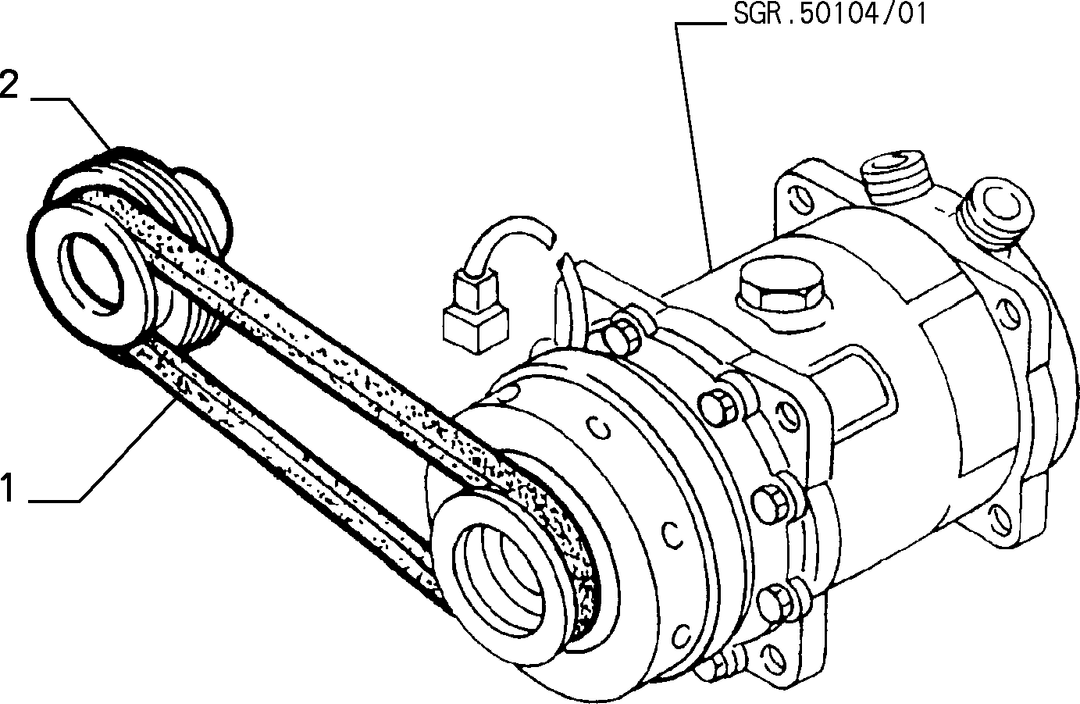 VARIOUS CONTROLS (BELTS AND PULLEYS) 7