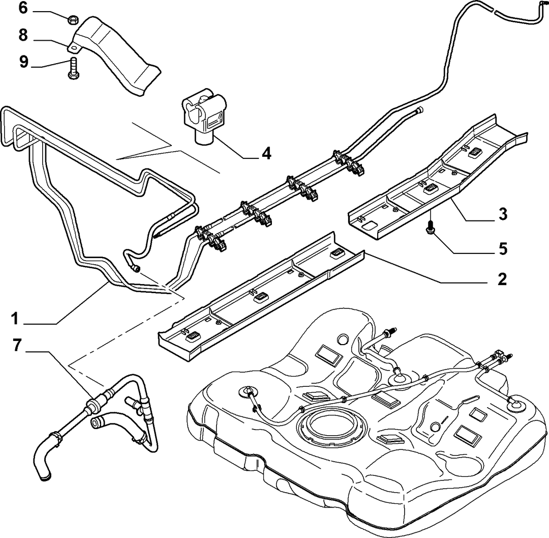 FUEL TANK PIPING 3