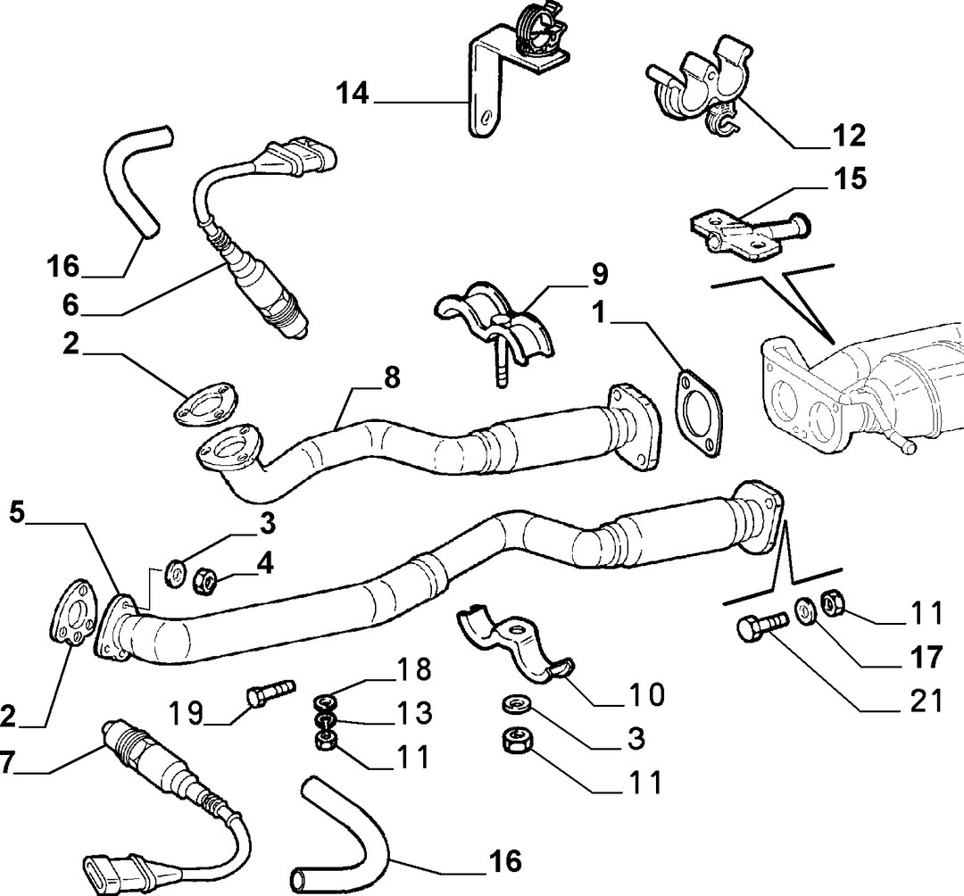 EXHAUST PIPE 21