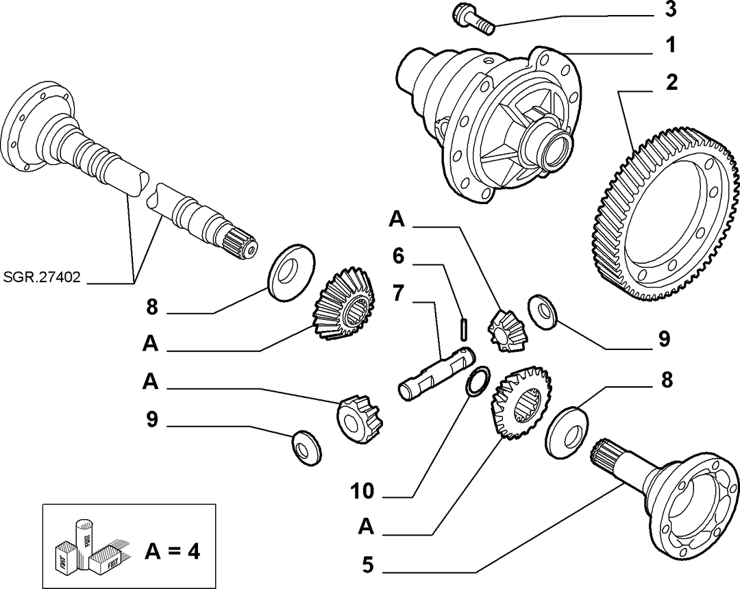 DIFFERENTIAL GEARS 2
