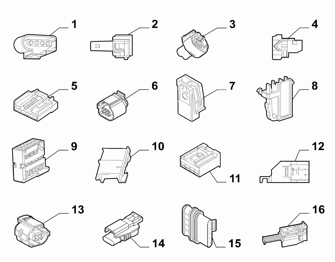 CABLE ASSEMBLY CONNECTORS 2