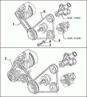 VARIOUS CONTROLS (BELTS AND PULLEYS)